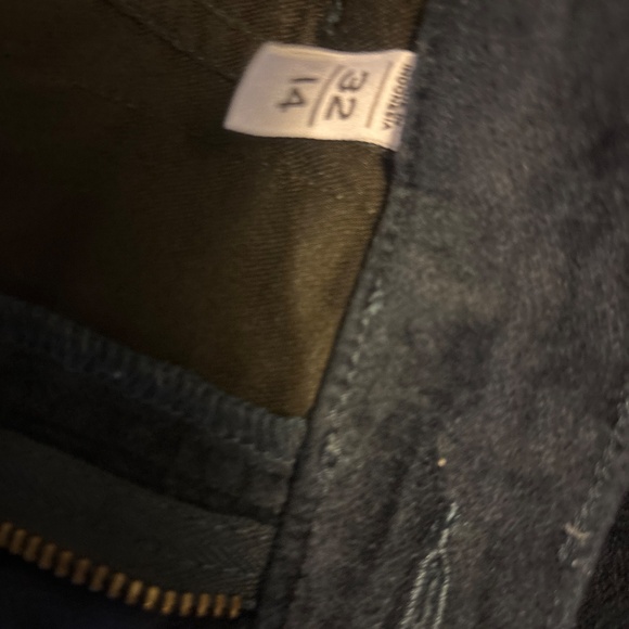 Loft navy valour straight leg pants size 14. - Picture 2 of 4